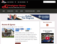 Tablet Screenshot of firefighterbasics.com